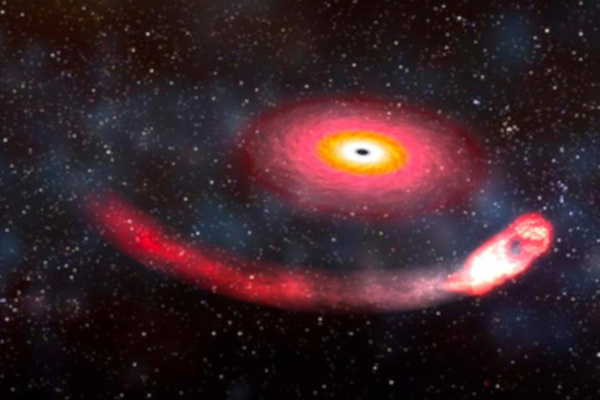 космос, черная дыра, нейтронная звезда