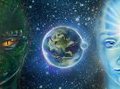 Планетой Земля управляют разные группы пришельцев?