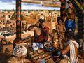 Шумерские мужчины и женщины много ели рыбы, носили длинные волосы, юбки и макияж